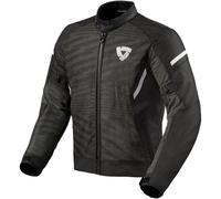 Revit Torque 2 H2O Motorcycle Textile Jacket, black-white, size M for Men