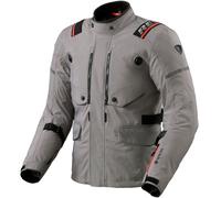 Revit Vertical GTX Motorcycle Textile Jacket, grey, size M for Men