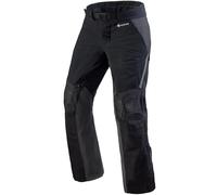 Revit Stratum GTX waterproof Motorcycle Textile Pants, black-grey, size 2XL for Men