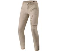 Revit Chino Terry Zip Skinny Motorcycle Textile Pants, beige, size 28 34 for Men