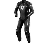 Revit Xena 4 Ladies One Piece Motorcycle Leather Suit, black-white, size 38 for Women