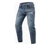 Revit Rilan Motorcycle Tapered Fit Riding Denim Jeans Medium Vintage Blue