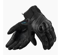 Rev'it Ritmo Mesh Motorcycle Motorbike Leather Gloves Black