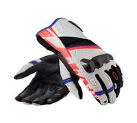 Rev'it RSR 5 Motorbike Motorcycle Gloves White / Blue