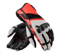 Rev'it RSR 5 Motorbike Motorcycle Gloves White / Neon Red