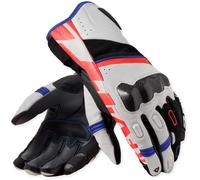 Revit RSR 5 Motorcycle Gloves, white/blue, size XL