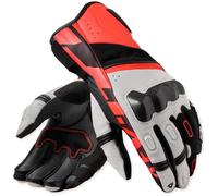 Revit RSR 5 Motorcycle Gloves, white-red, size 3XL for Men