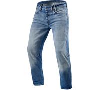 Revit Salt TF Motorcycle Jeans, Blue Stone Wash, size Long 30