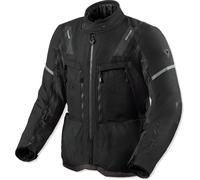 Revit Sand 5 H2O Motorcycle Textile Jacket, black-grey, size S for Men