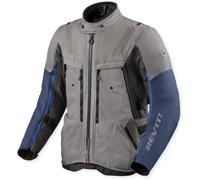 Revit Sand 5 H2O Motorcycle Textile Jacket, light grey/dark grey, size M