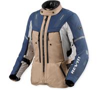 Revit Sand 5 H2O, textile jacket waterproof women 34 Beige/Blue