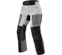 Revit Sand 5 H2O waterproof Ladies Motorcycle Textile Pants, silver/black, size Short 40