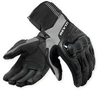 Revit Sand 5 H2O waterproof Motorcycle Gloves, black-grey, size 3XL for Men