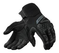 Rev'it Sand 5 Ventilated Motorcycle Motorbike Leather Gloves - Black