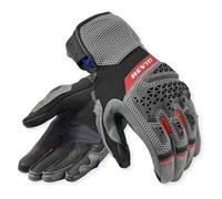 Revit Sand 5 Ladies Motorcycle Gloves, black/grey/red, size S