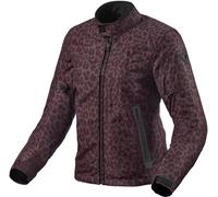 Revit Shade H2O Ladies Motorcycle Textile Jacket, burgundy red, size L