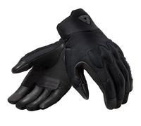 Rev'it Spectrum Motorcycle Motorbike Urban Short Cuff Gloves - Black