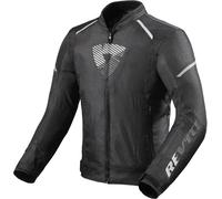 Revit Sprint H20 Motorcycle Textile Jacket, black-white, size 4XL for Men