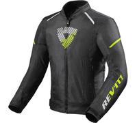 Revit Sprint H20 Motorcycle Textile Jacket, black-yellow, size M for Men