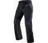 Revit Stratum GTX waterproof Motorcycle Textile Pants, black/grey, size Long M