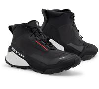 Revit Subduction H2O waterproof Motorcycle Shoes, black/white, size 47