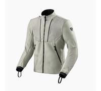 Rev'it Surface Motorcycle Motorbike Textile Jacket Light Grey