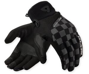 Revit Surge Chess Motorcycle Gloves, black/grey, size 3XL