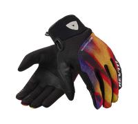 Revit Surge Orange Motorcycle Gloves, black/orange, size XL