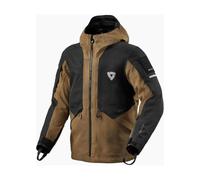 Revit Tectonic H2O Motorcycle Motorbike Hooded Textile Jacket Black / Brown