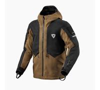 Rev'it Tectonic H2O Motorcycle Motorbike Textile Jacket Black / Brown