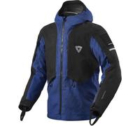 Revit Tectonic H2O waterproof Motorcycle Textile Jacket, black/blue, size XL