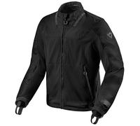 Rev'it Territory Motorbike Motorcycle Textile Jacket - Black