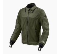 Rev'it Territory Motorcycle Motorbike Textile Jacket Dark Green