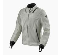 Rev'it Territory Motorcycle Motorbike Textile Jacket Mid Grey
