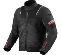 REV'IT Tornado 4 Black H2O Summer Removable Liner Motorcycle Jacket XXL