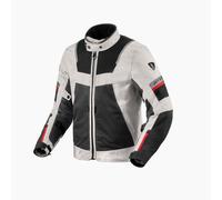 Rev'it Tornado 4 H2O Motorcycle Motorbike Textile Jacket Silver / Black