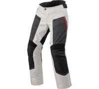 Revit Tornado 4 H2O waterproof Motorcycle Textile Pants, black-silver, size 3XL for Men