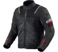 Revit Tornado 4 H2O waterproof Motorcycle Textile Jacket, black/grey, size L