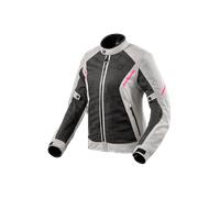 Rev'It! Torque 2 H2O Ladies Motorcycle Jacket Black/Light Grey38 Black,Light Grey