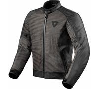Revit Torque 2 H2O Motorcycle Textile Jacket, black-grey, size M for Men