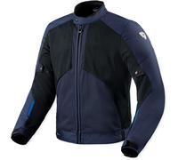 Revit Torque 3 H2O waterproof Motorcycle Textile Jacket, black-blue, size 3XL for Men