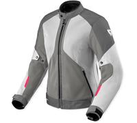 Revit Torque 3 Backprint H2O waterproof Ladies Motorcycle Textile Jacket, grey-pink, size 44 for Women