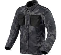 Revit Tracer Air 2 Camo, shirt/textile jacket L Dark Grey/Grey/Black