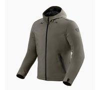 Revit Traffic Green H2O Waterproof Winter Motorcycle Jacket, Size 3XL