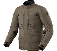 Rev'it Trench 2 Gore-Tex Waterproof Motorcycle Textile Jacket - Black / Olive