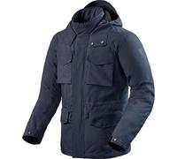 Rev'it Triomphe 2 H2O Motorcycle Motorbike Textile Waterproof Jacket - Dark Navy