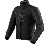 Revit Valve H2O Motorcycle Leather Jacket, black, size 56