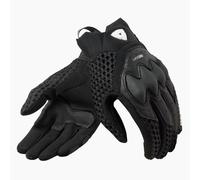 Rev'it Veloz Ladies Mesh Motorcycle Motorbike Leather Gloves Black