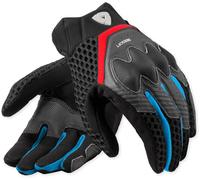 Revit Veloz Motorcycle Gloves, red/blue, size 2XL