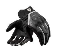 Revit Veloz Motorcycle Gloves, black/white, size L